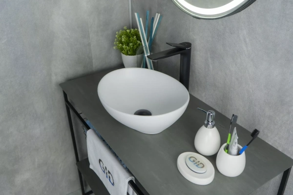 Раковина накладная (41х34) Gid N900