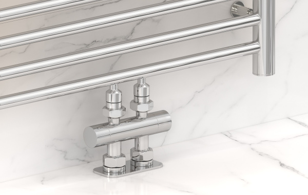 Вентиль Сунержа прямой EU50 (2 х G 1/2" НР х G 3/4" НГ) 00-1417-1234 хром