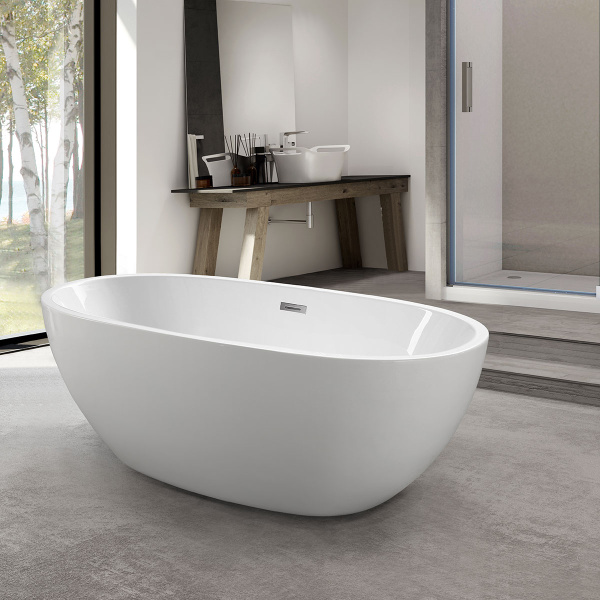 Ванна акриловая (165х75) Vincea VBT-509