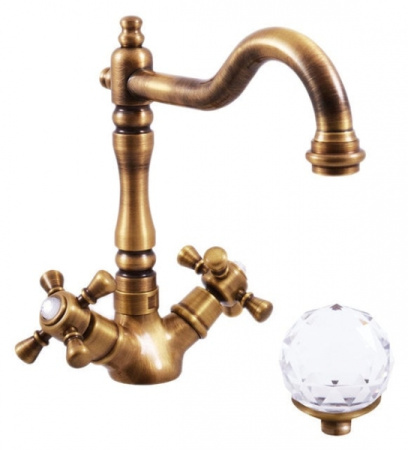 Смеситель для раковины Rav Slezak Brilliance BRILLIANCE121.5/8SM