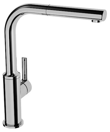 Смеситель для кухни, выдвижной излив Hansa Ronda 54912273