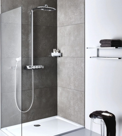 Полочка для душа GROHE Selection 41038 EN0 (41038EN0) никель матовый