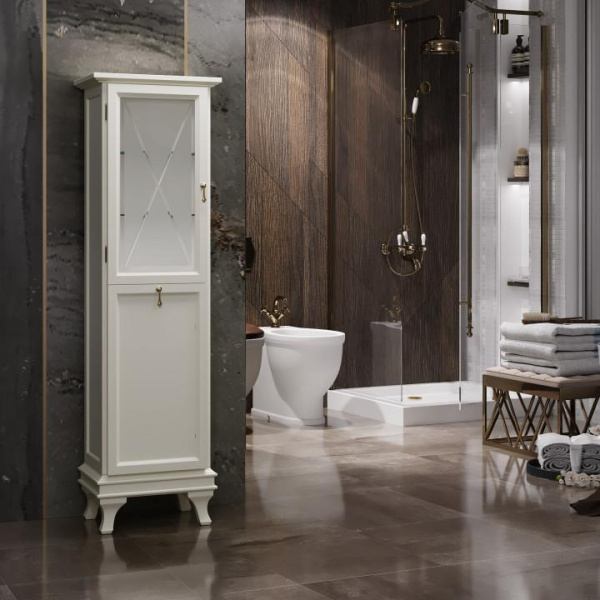 Пенал Opadiris Борджи, цвет слоновая кость, правый Z0000012565