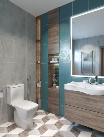 Унитаз напольный  Santek Нео  rimless 1WH302418