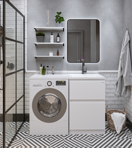 Раковина встраиваемая (120х49) Grossman Marko Марсал 5217120 R