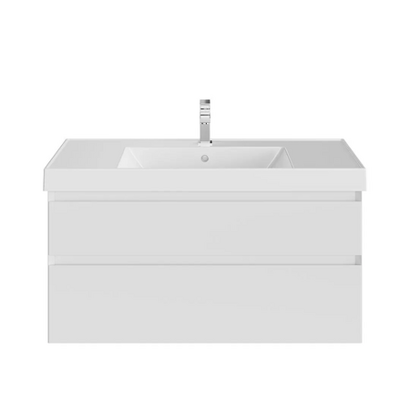 Тумба под раковину Kerama Marazzi Cubo 100 CUB.100.2\WHT.M матовая