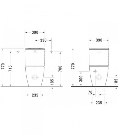 Бачок для унитаза Duravit 0938100005
