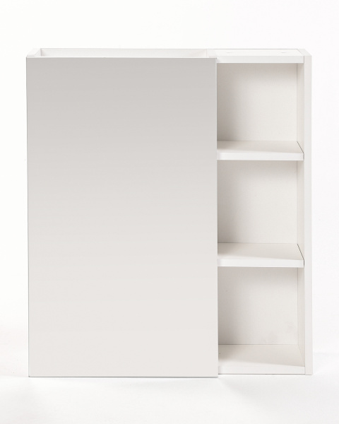 Шкаф зеркальный универсальный Orange Sistema ST-60ZSW белый