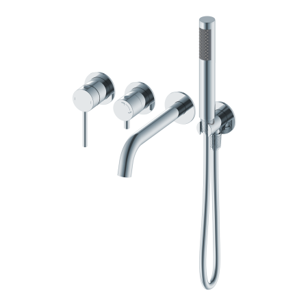Смеситель для ванны встраиваемый WONZON & WOGHAND STICK, хром WW-889017-CR