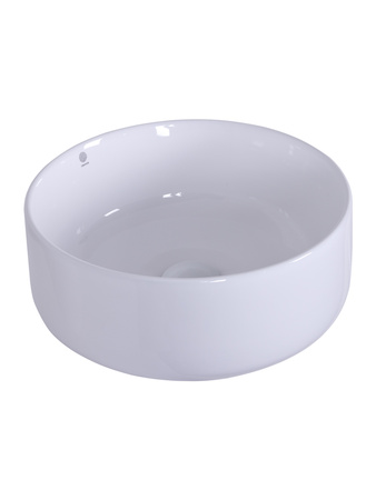 Раковина накладная (34,5х34,5) Orange  B07-345W белый глянец