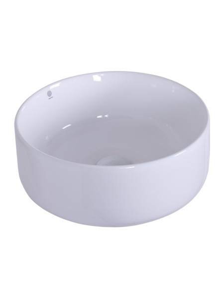 Раковина накладная (34,5х34,5) Orange  B07-345W белый глянец