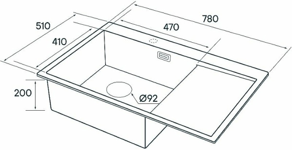 Кухонная мойка Paulmark Elde PM807851-BGL брашированное золото левая