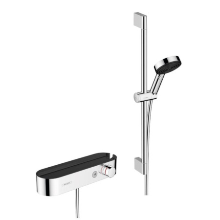 Термостат для душа с душевым гарнитуром Hansgrohe ShowerTablet Select 400 Pulsify S 24260000 хром