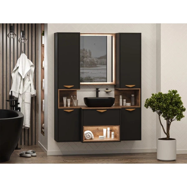 Пенал Brevita Bergen BER-05035-02-19-ПоЛ левый