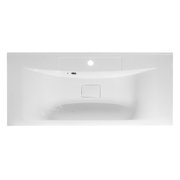 Раковина из искусственного мрамора (110х44,5) BelBagno BB1100/450-LV-MR-PR