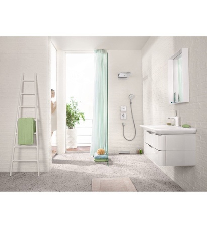 Верхний душ Hansgrohe Rainmaker Select 580 3jet 24001400 белый/хром