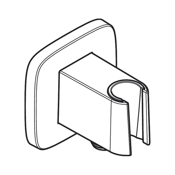Подключение для шланга Hansgrohe Fixfit Q 26887000 хром