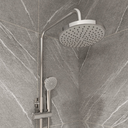 Смеситель с верхним душем Milardo Simp (SIMSB1FM06)