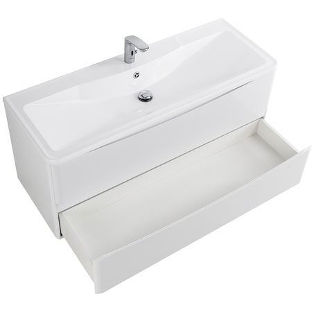 База под раковину BelBagno 120 ACQUA-1200-2C-SO-BL подвесная Bianco Lucido