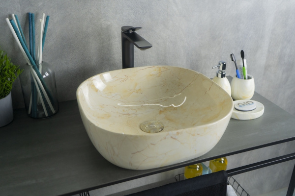 Раковина накладная (42,5х42,5) Gid Mnc542