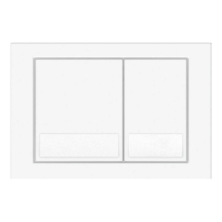 Кнопка смыва Veconi Square VFS-WH, (VFS001WH)  белый