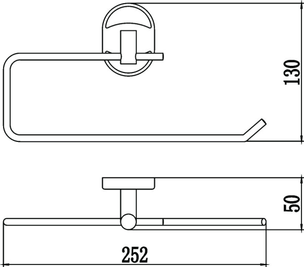 Держатель для бумажных полотенец Savol 70 S-L07052