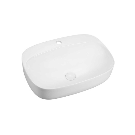 Раковина накладная (59,5х42) Vincea VBS-306 белый