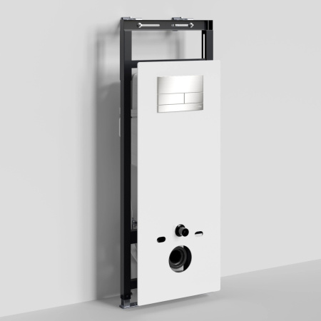 Инсталляция для подвесного унитаза WasserKraft Salm 27TLT.010.ME.WH.BN04