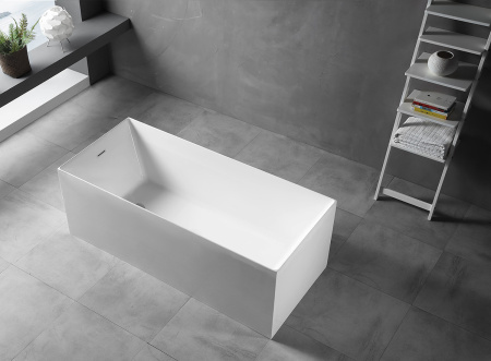 Акриловая ванна (170х75) ABBER AB9274-1.7 без гидромассажа, белый
