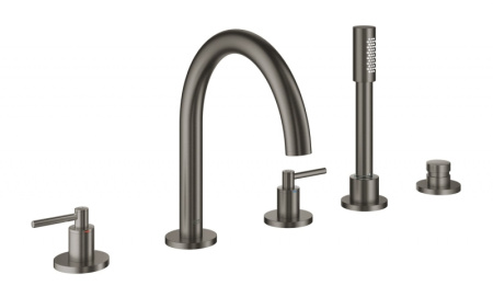 Смеситель для ванны Grohe Atrio New 19922 AL3 (19922AL3) темный графит матовый