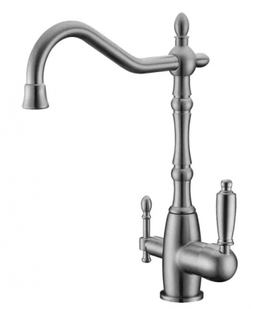 Смеситель для кухни с подключением к фильтру Zorg ZR 312 YF-33-SATIN