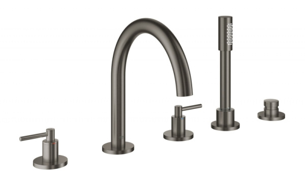 Смеситель для ванны Grohe Atrio New 19922 AL3 (19922AL3) темный графит матовый