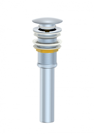 Донный клапан для раковины  WONZON & WOGHAND, хром WW-88SS04-CR