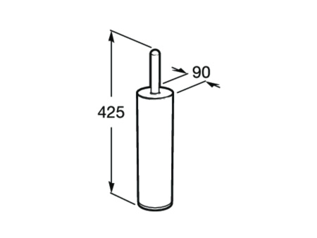 Ёршик Roca с подставкой Hotels 816369001