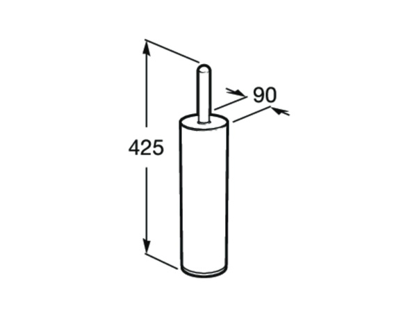 Ёршик Roca с подставкой Hotels 816369001
