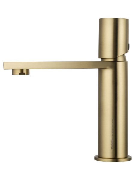 Смеситель для раковины WONZON & WOGHAND, брашированное золото WW-101-BG Смеситель для раковины WONZON & WOGHAND, брашированное золото WW-101-BG