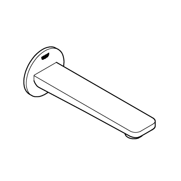 Излив для ванны GROHE Lineare New 13383 DC1 (13383DC1) суперсталь Излив для ванны GROHE Lineare New 13383 DC1 (13383DC1) суперсталь