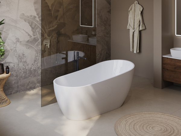 Акриловая ванна (170x80) BelBagno Uno BB704-1700-800-K Акриловая ванна (170x80) BelBagno Uno BB704-1700-800-K