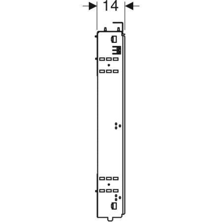 Монтажный короб Geberit Duofix для зеркального шкафа 111.052.00.1