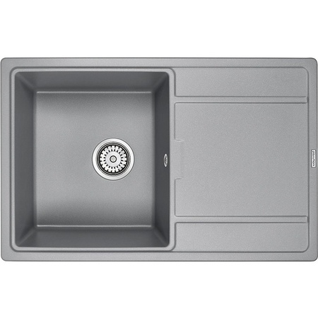 Кухонная мойка Paulmark  Flugen   PM217850-GRM серый металлик