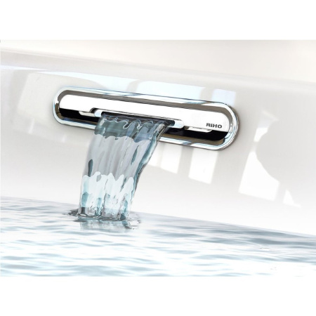 Акриловая ванна Riho Modesty Velvet Riho Fall (170x76) (белый/черный матовый) B090005220