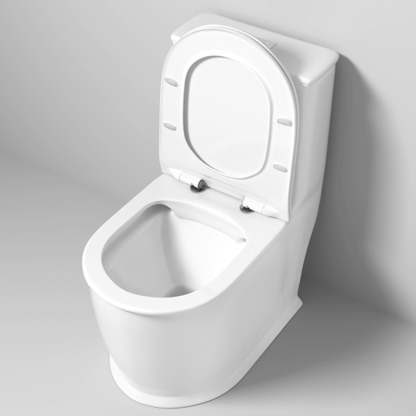 Унитаз напольный безободковый Grossman Retro GR-4492S с сиденьем микролифт