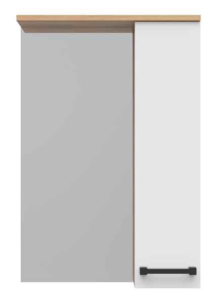 Зеркало-шкаф (50х75) Misty Крафт 50 правый П-Кра-02050-011П