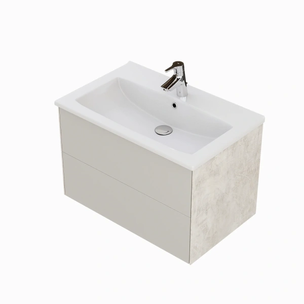 Тумба с раковиной Aquaton Сохо 75 1A2581K1AJ9A0