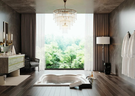 Акриловая ванна Vagnerplast Helios (194x170) VPBA197HEL2X-04