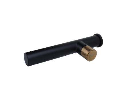 Смеситель для раковины Bronze de Luxe AVANGARDE черный, розовое золото 2021MH