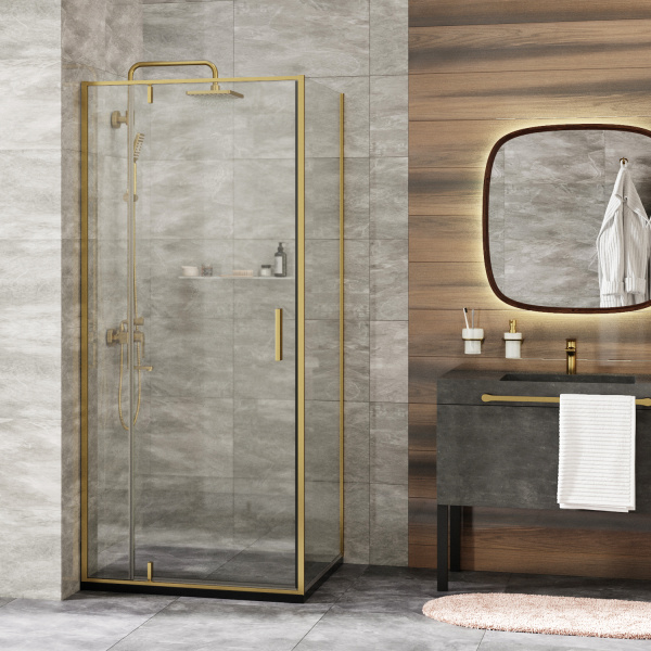 Душевой уголок (100х100) WasserKRAFT Aisch 55P19