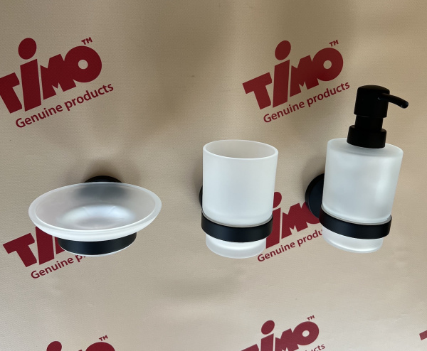 Мыльница Timo Saona 13021/03 черный