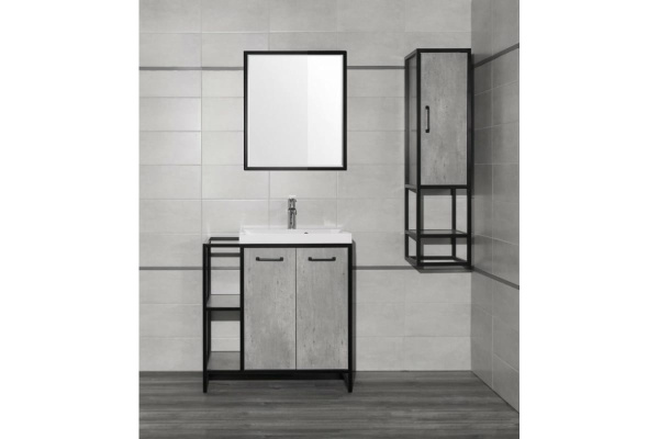 Пенал подвесной Style Line ЛОФТ 30 ЛС-000010025 серый