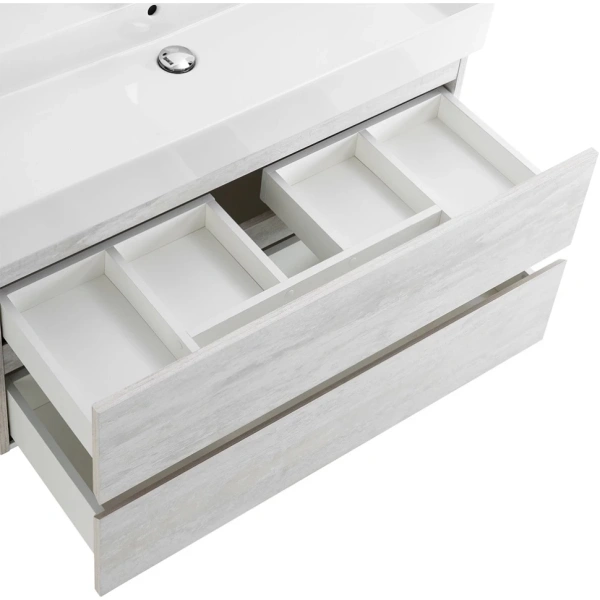 Тумба под раковину Cezares MOLVENO 46-100-2C-SO-LB Legno Bianco